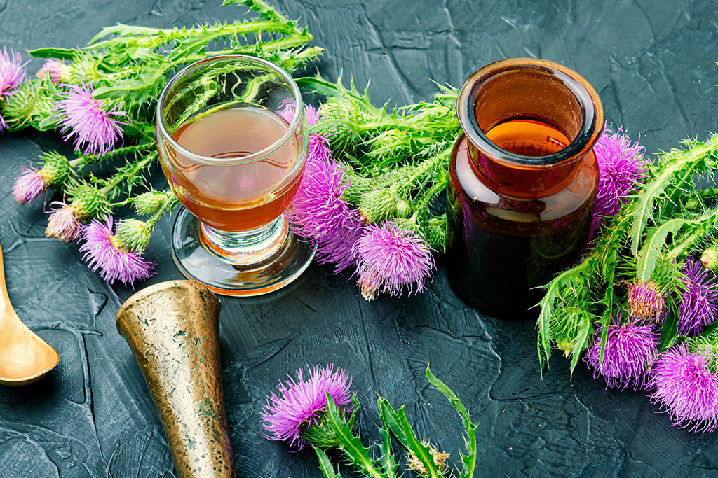 Liver love with milk thistle
