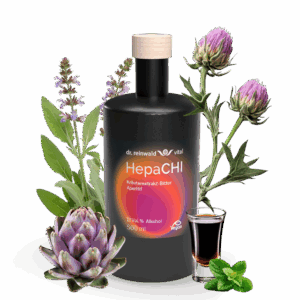 Kräuterbitteraperitif zur Entgiftung und für die Leber