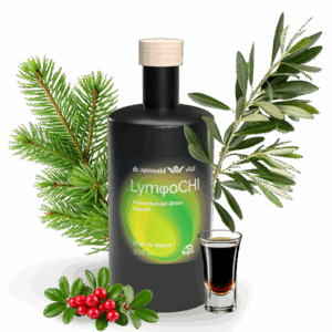 Kräuterbitteraperitif zur Anregung des Lymphflusses