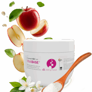 Basenpulver mit Mineralstoffen und Apfelpektin-Ballaststoff zur täglichen Einnahme