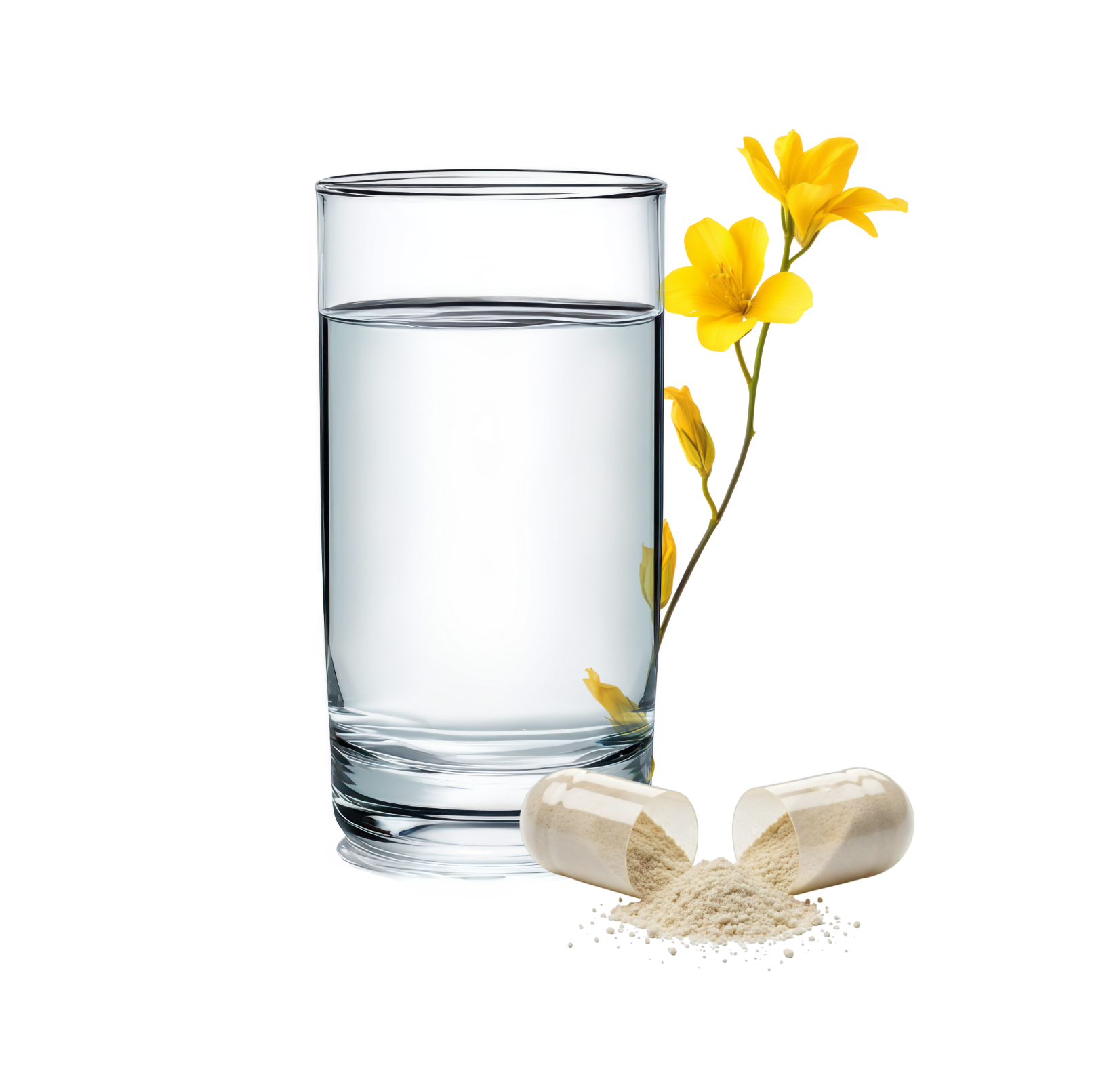 Verzehrempfehlung SerraZYM plus: 2 Kapseln täglich mit Wasser