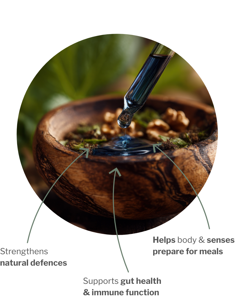 Usage of ImmuCHI – Herbal bitter for the immune system