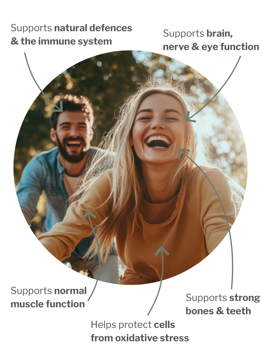 Usage of Vital Booster Bundle – The energy boost for maximum power: Vitamins & Antioxidants