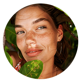 Schöne Haut mit einem gesunden Mikrobiom